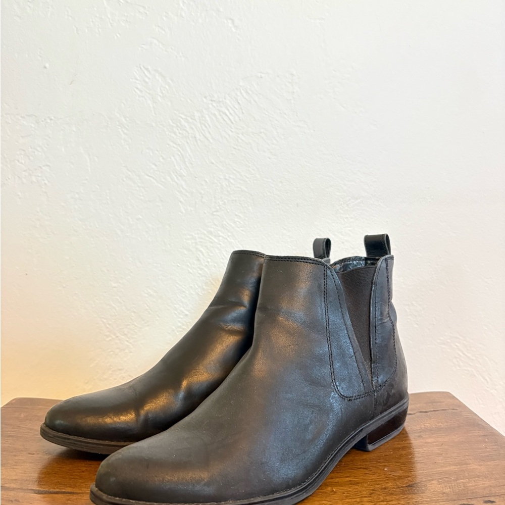 Black Chelsea Ankle Boots for Women